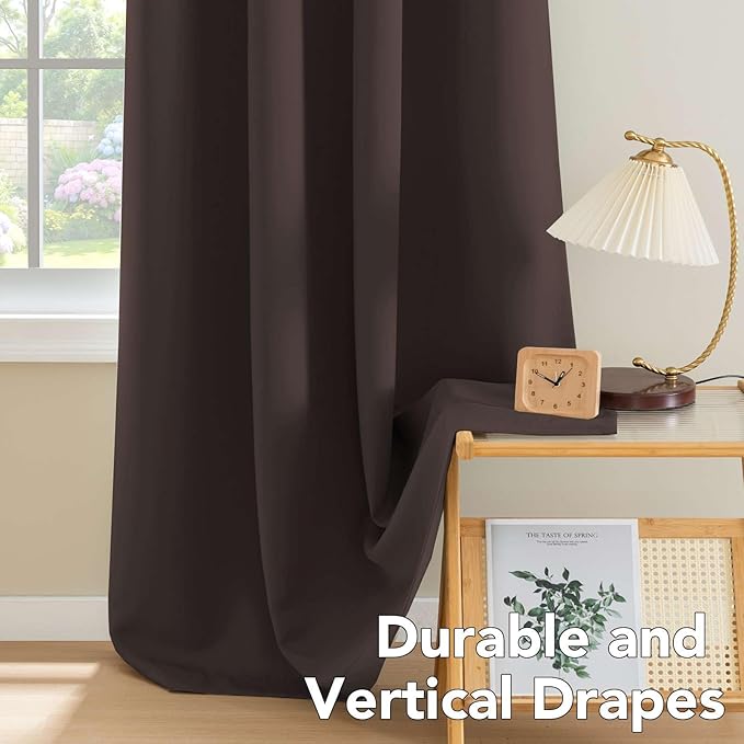 H.VERSAILTEX Thermal Insulated Blackout Curtains (Set of 2)