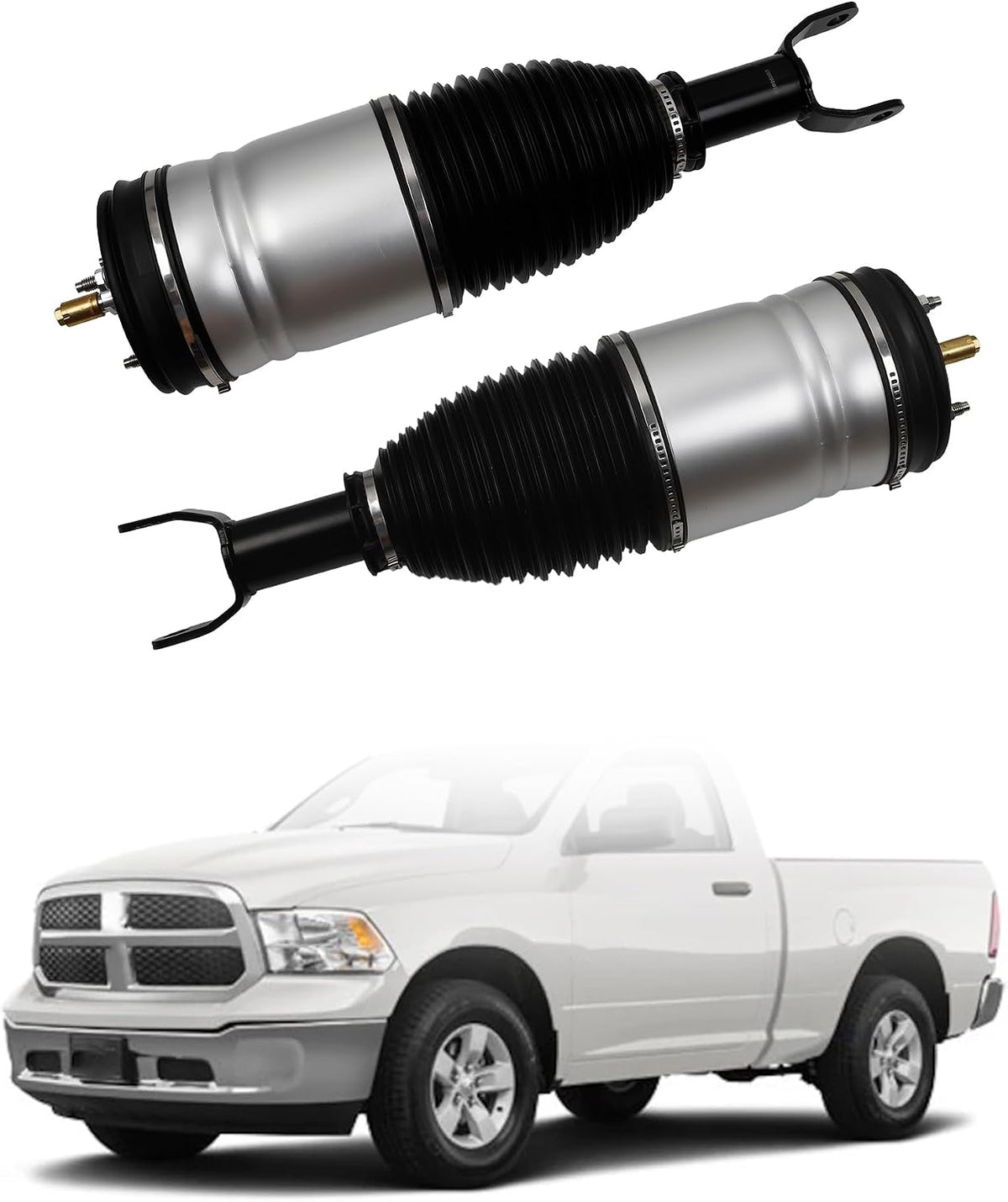 Dasbecan Front Air Suspension Shock Absorber Compatible with Dodge Ram 1500