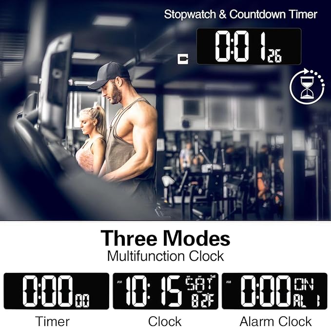 XREXS 16.5 in Large Display Wall Clock