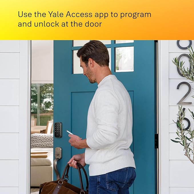 Yale Security Home Assure Lock 2 Deadbolt, YRD430-BLE-BSP