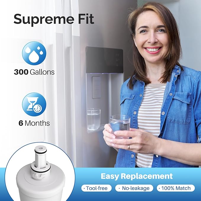 ICEPURE DA29-00003G Refrigerator Water Filter Replacement (4PACK)