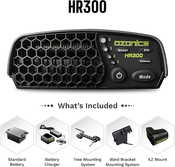 Ozonics HR300 Scent Eliminator | Ozone Generator