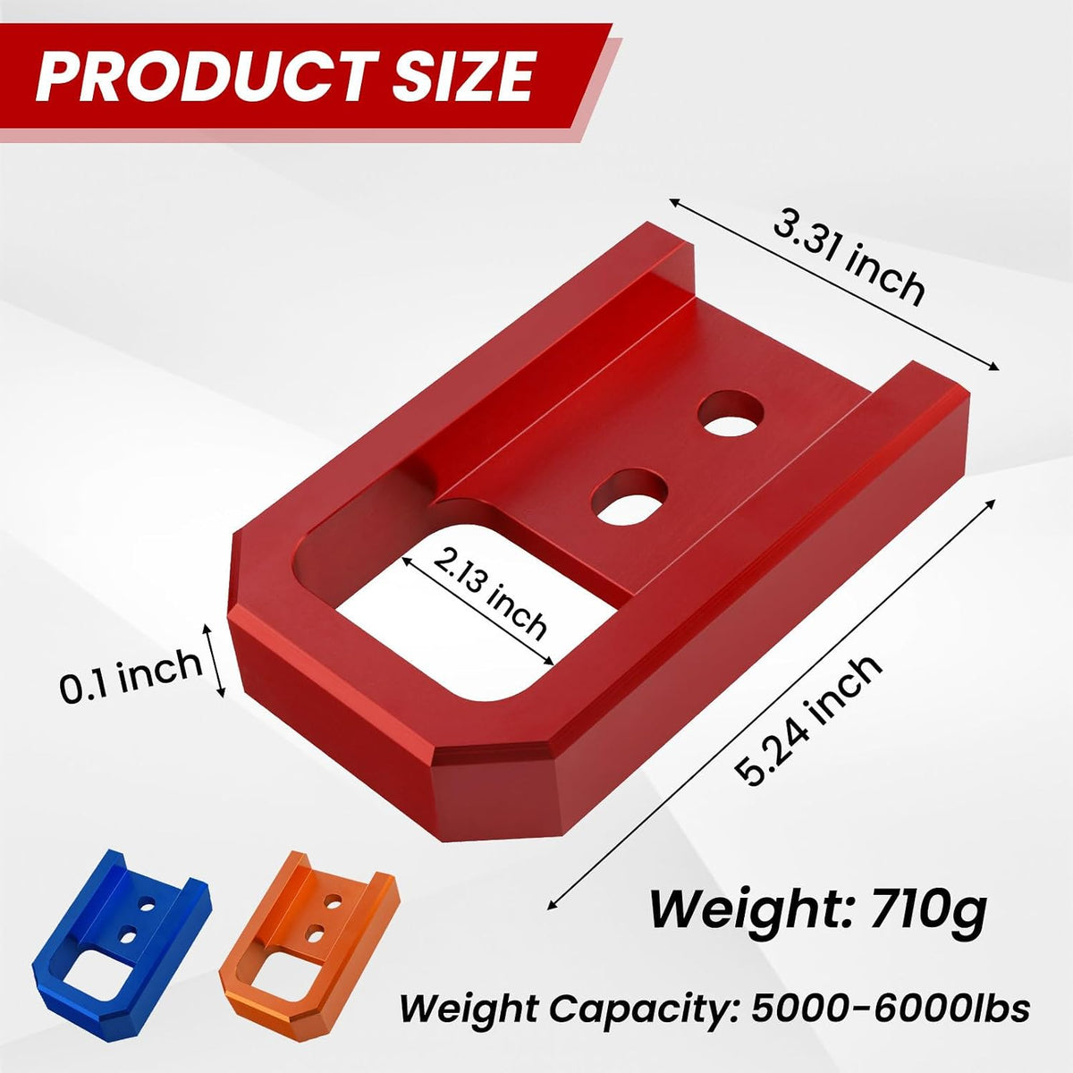 Tow Hooks for Tacoma 2024-2026/4Runner/Land Cruiser 250 Red