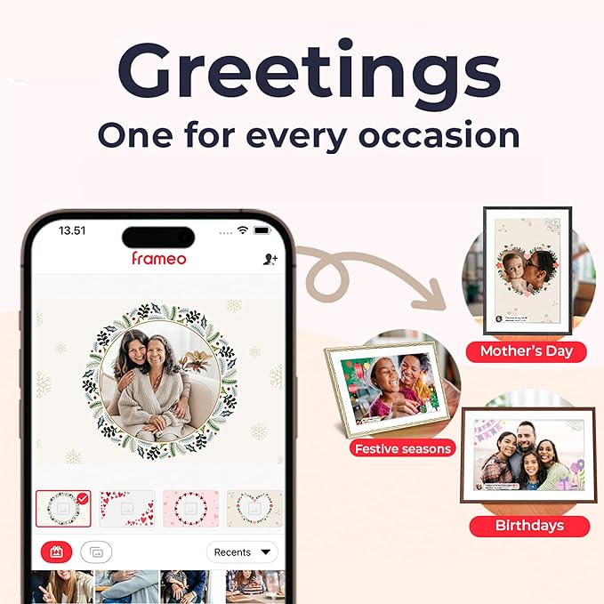 Digital Picture Frame, 10.1'' Frameo Digital Frame Wifi, 32GB Memory,...