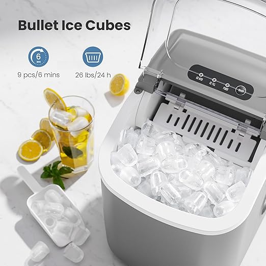 Portable Countertop Ice Maker Machine