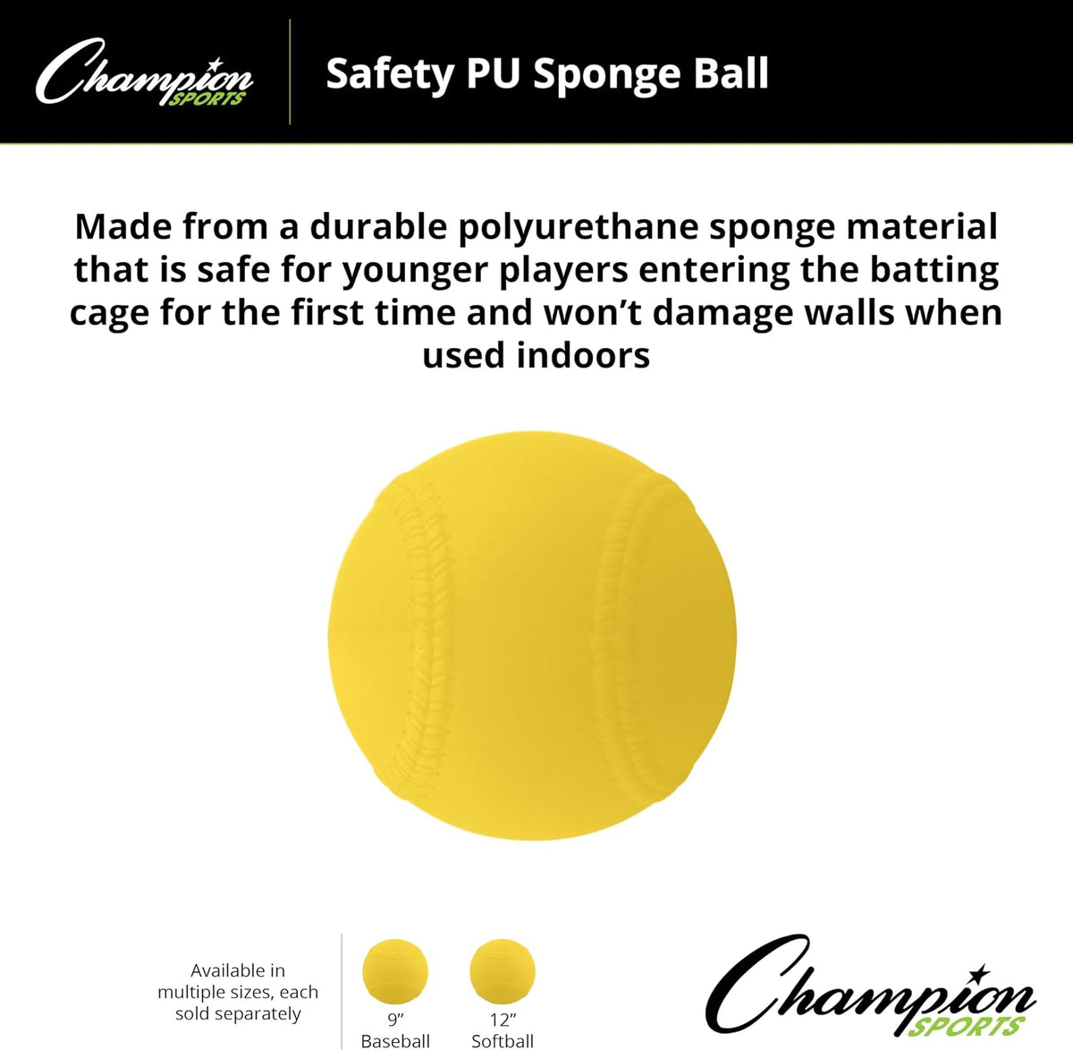 Champion Sports Safety Pitching Machine Softball