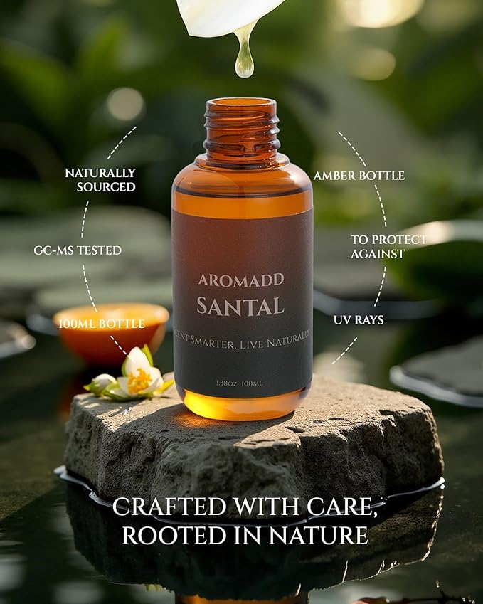 Aromadd Santal Diffuser Oil Inspired by Luxury Hotel Scent, Essential Oils