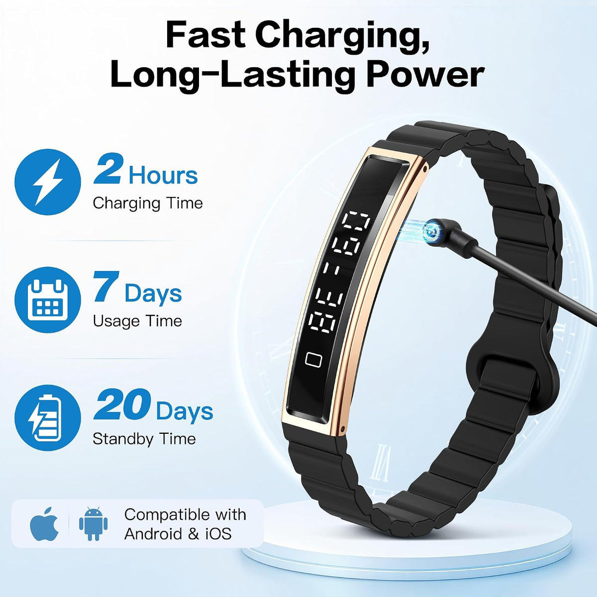 Smart Bracelet for Women & Men, Health Activity & Fitness Tracker
