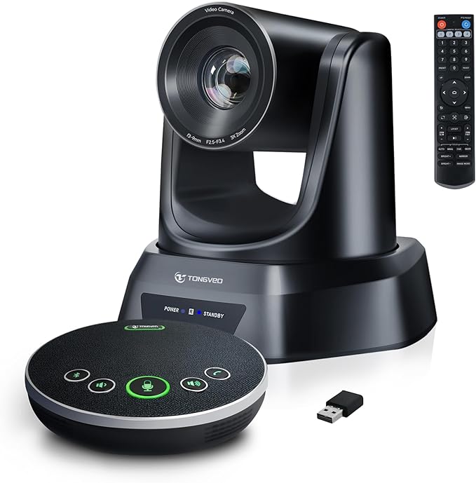 TONGVEO AI Auto-Tracking PTZ Conference Camera System