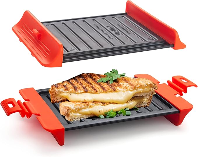 Maconee Microwave Sandwich maker | Microwave Grill Cheese Maker | Microwave