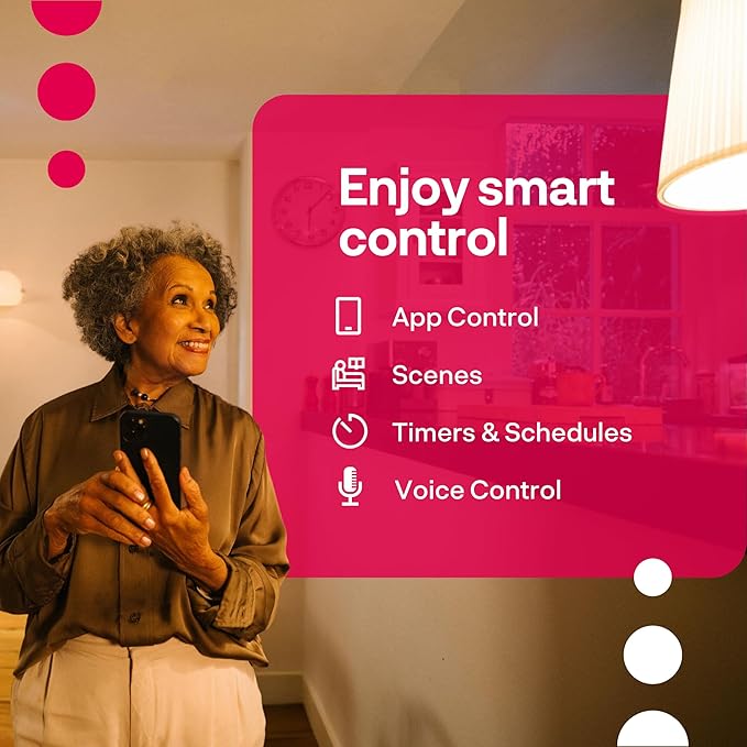 innr Zigbee A19 Smart Bulb, Works (4-Pack)