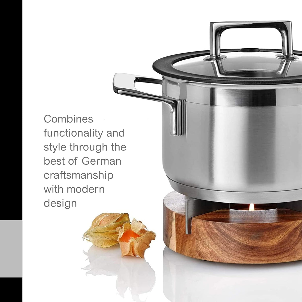 AdHoc Tuto Decorative Teapot and Food Warmer - Portable Warmer for Food &...