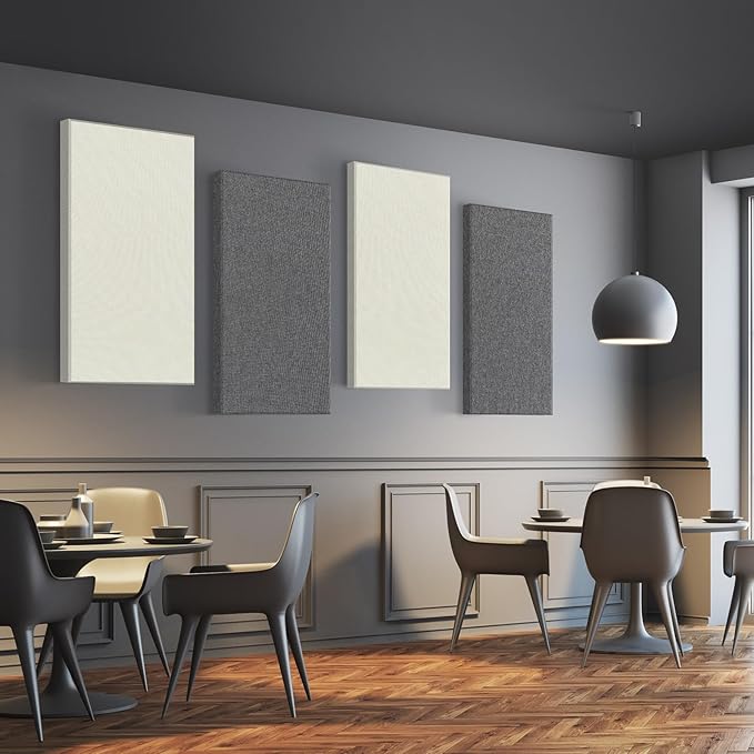 UMIACOUSTICS 2 PCS Acoustic Panel, 47.2" x 23.6" Fiberglass Sound P...