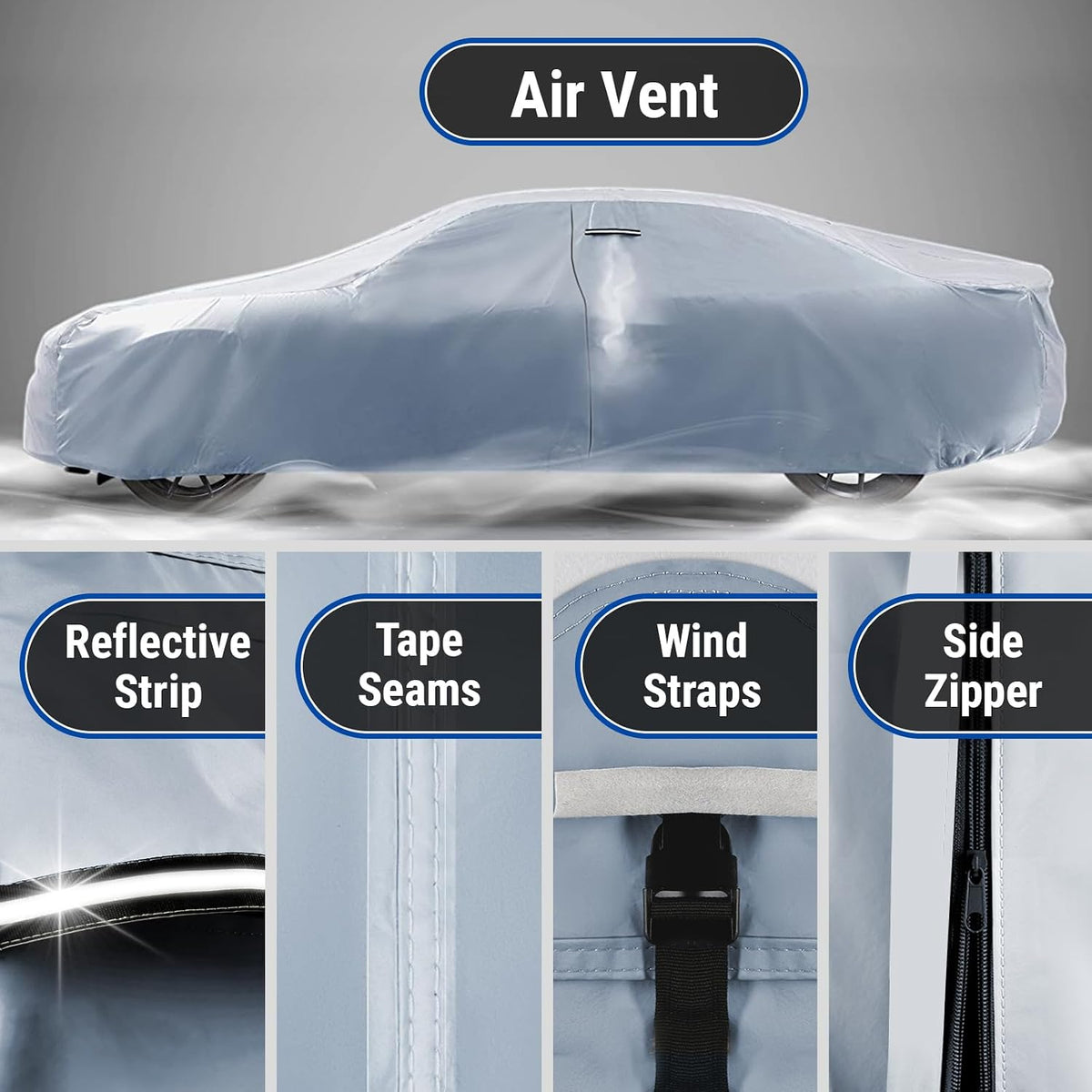 Car Cover Waterproof All Weather for 1966-1972 Dodge Charger