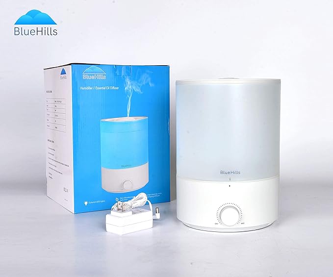 BlueHills Premium 4000 ml XL Essential Oil Diffuser 4L 4 Liter 70 Hour Run