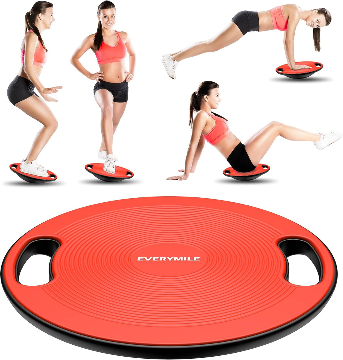 Wobble Exercise Balance Board, No-Skid Surface