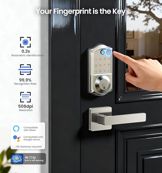 Veise VE017-B Fingerprint Smart Lock