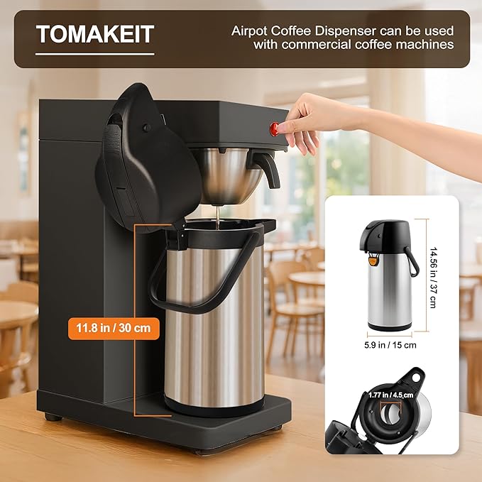 Airpot Coffee Dispenser Thermal