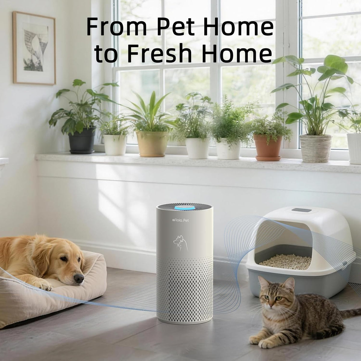 Afloia Air Purifiers for Bedroom and Pets Home up to 1780 Ft²