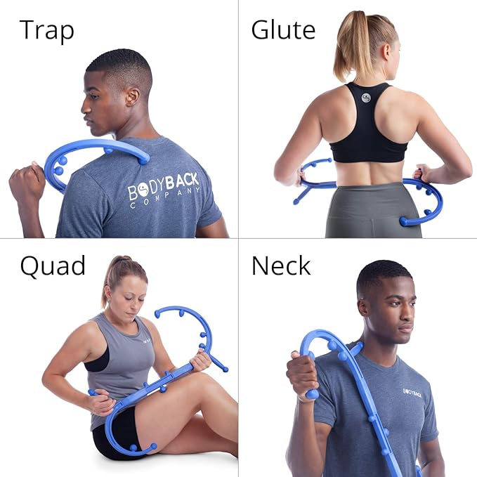 Body Back Buddy Elite Trigger Point Massage Tool, Neck and Back Massager