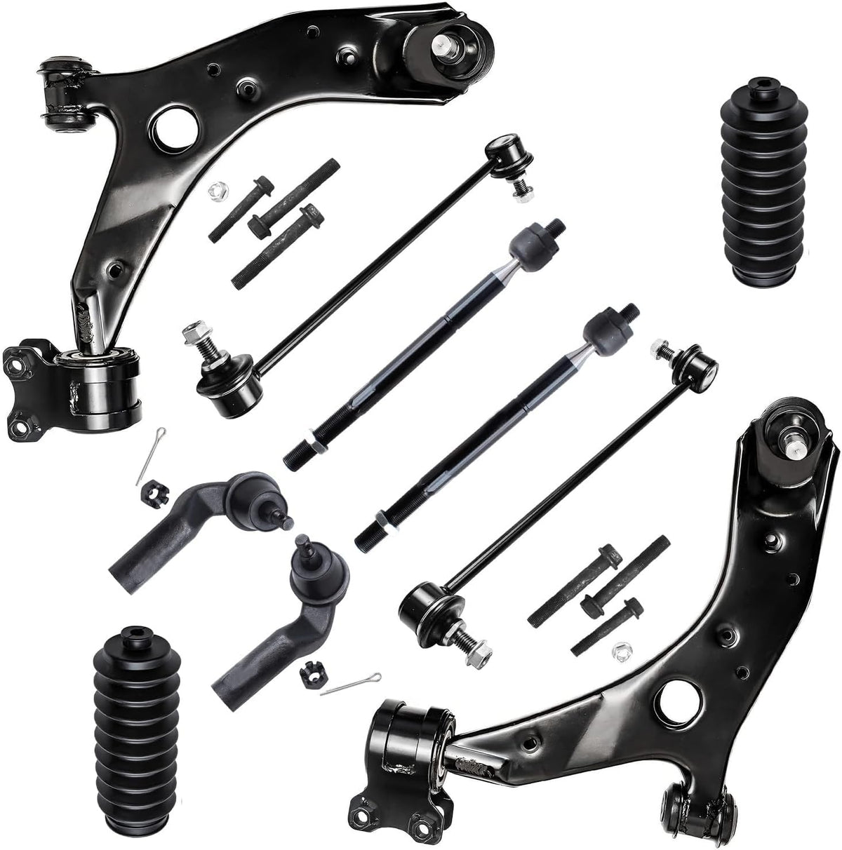 Detroit Axle - Front End Suspension Kit for 2004-2009 Mazda 3 Sport