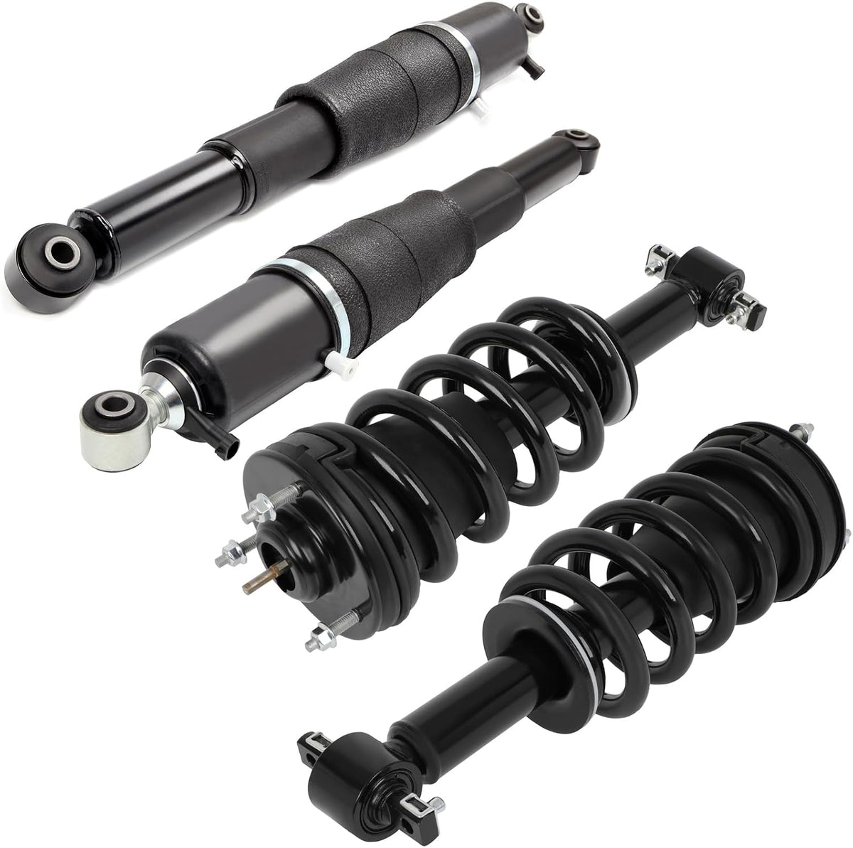 Front+Rear Air Suspension Strut Fit For Cadillac for Escalade 2007-2013 for C...