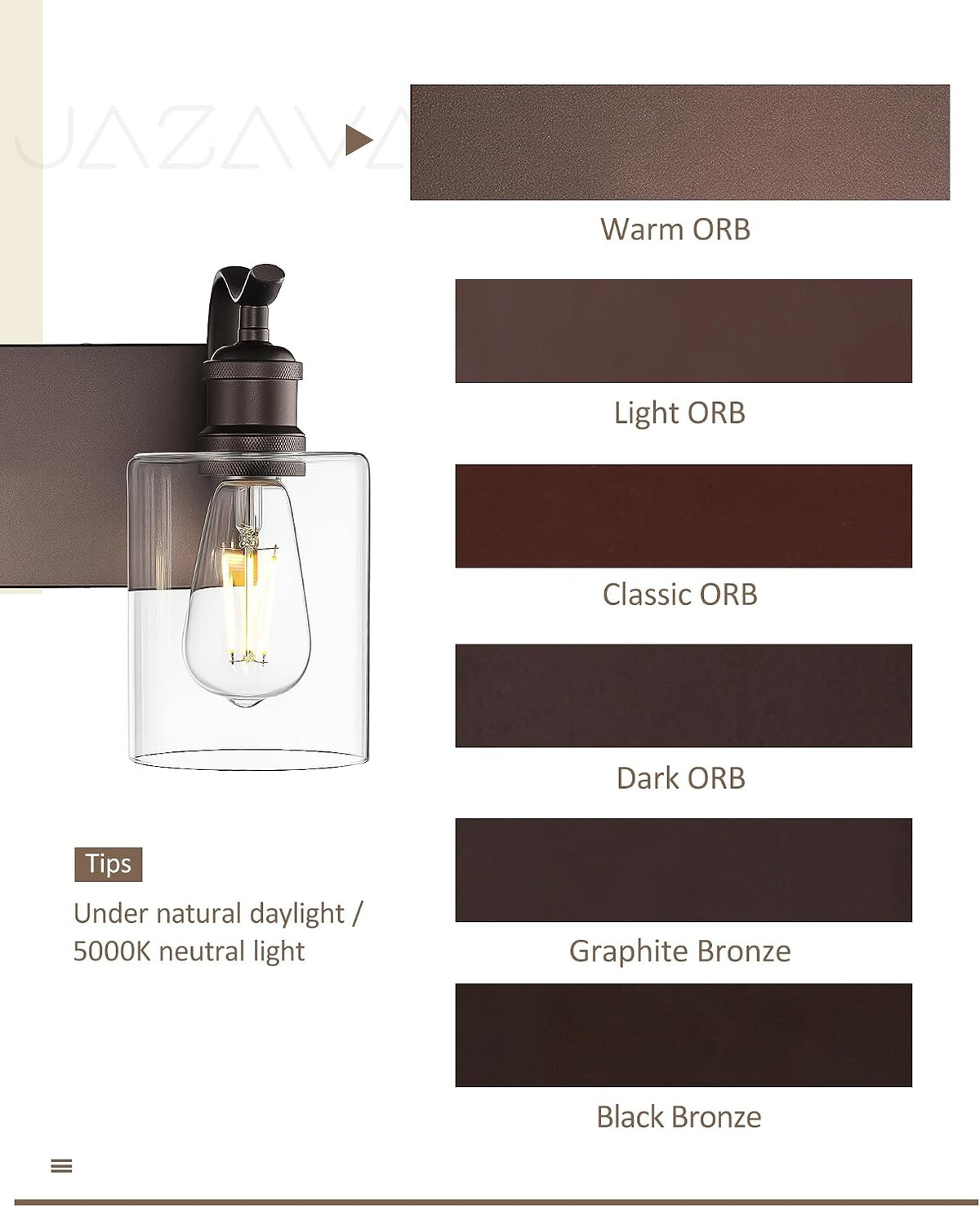3-Light Bathroom Vanity Light,White Frosted Glass,Oil Rubbed Bronze