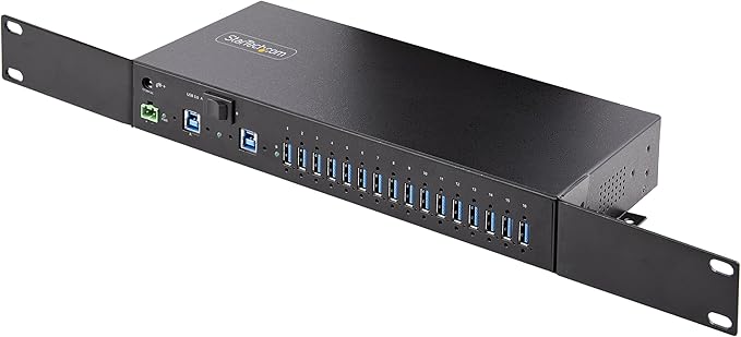 StarTech.com 16-Port Industrial USB 5Gbps Hub