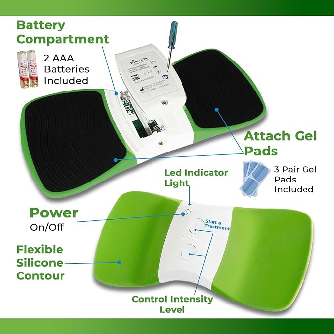 WiTouch Pro Bluetooth TENS Unit – Wireless Lower Back Pain Relief Device | (3...