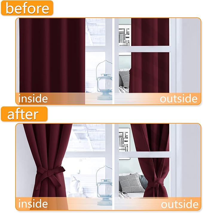 Hiasan Grommet Blackout Curtains