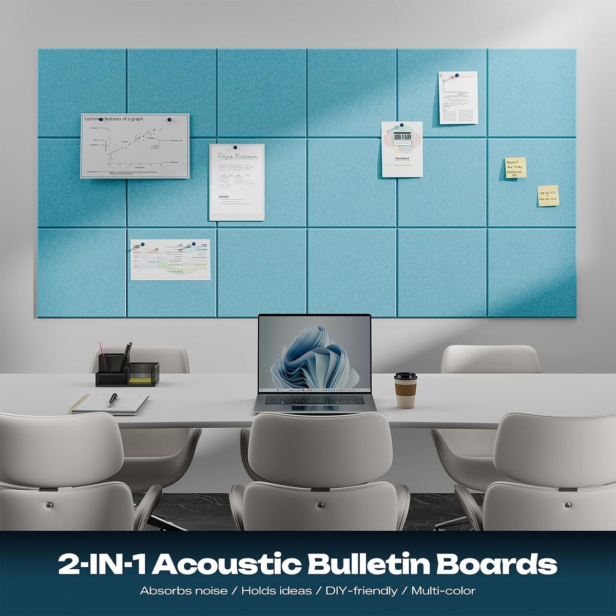 Sonicism 22 Pack Acoustic Wall Panels