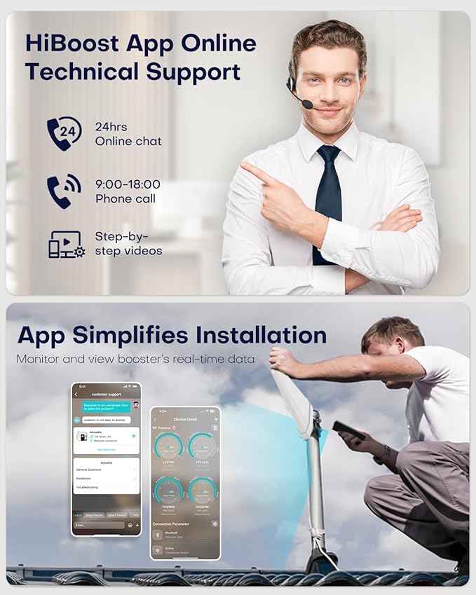 Hiboost Cell Phone Signal Booster