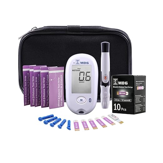 Bruno MD6 Blood Ketone & Glucose Monitoring System | Track Your Ketones &...