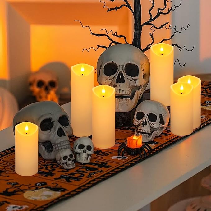 24 Pack Christmas Decoration Flickering Flameless Candles, Battery Operated