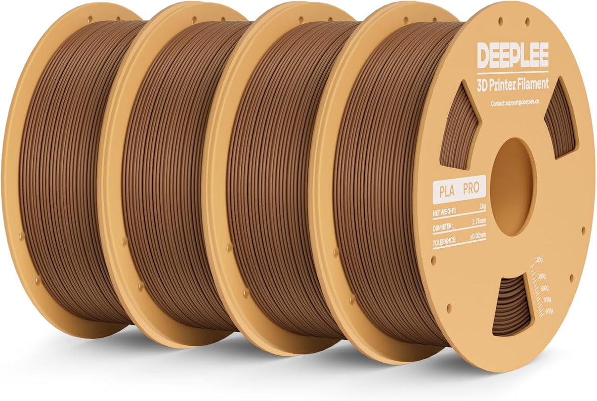 PLA PRO 3D Printer Filament 4KG Brown