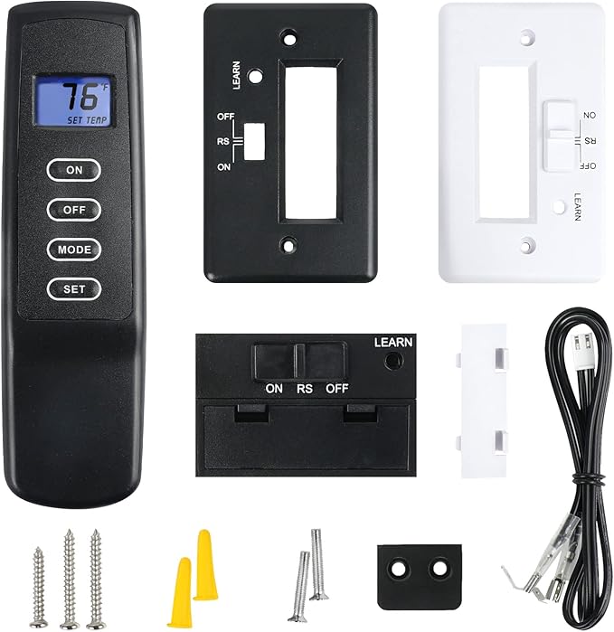 Improved Fireplace Remote Control Kit