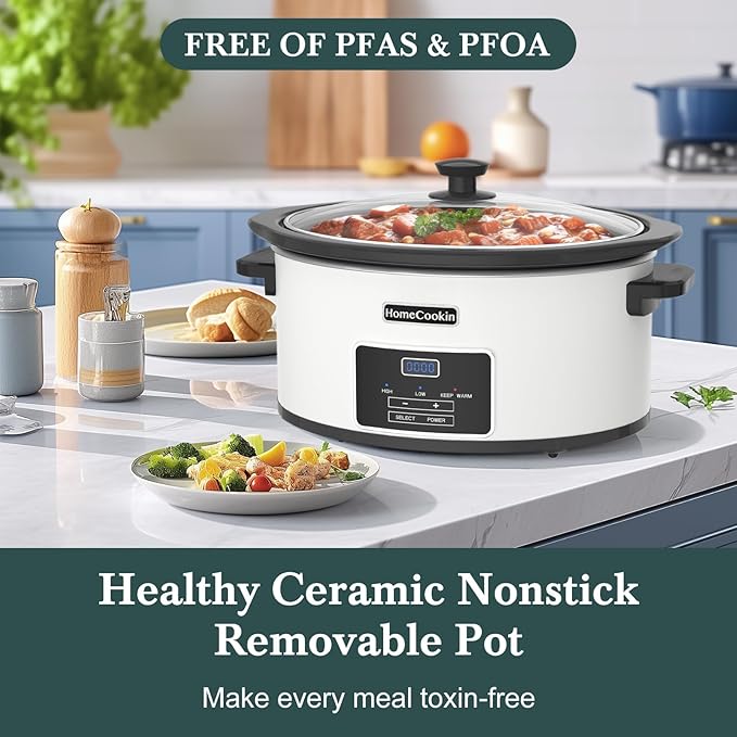 8-Quart Programmable Slow Cooker