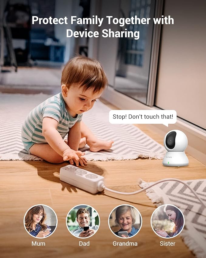 blurams 5G Cameras for Home Security, 2K Pet Camera (2Pack)