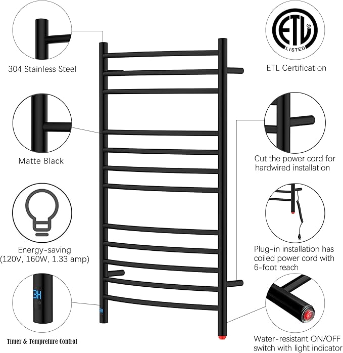 HEATGENE Electric Towel Warmer