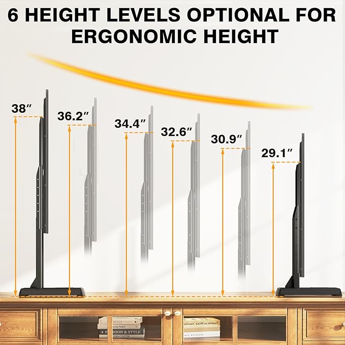 Universal TV Legs, Table Top TV Stand Base
