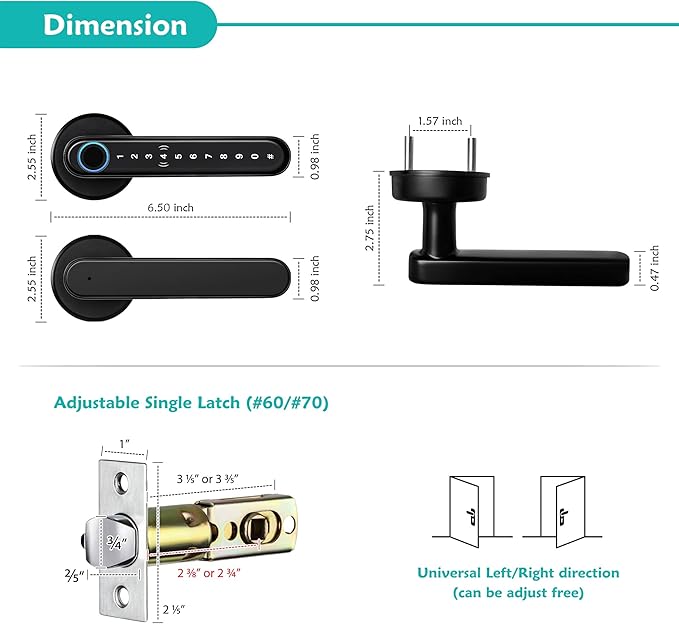 CATCHFACE Smart Fingerprint Lock