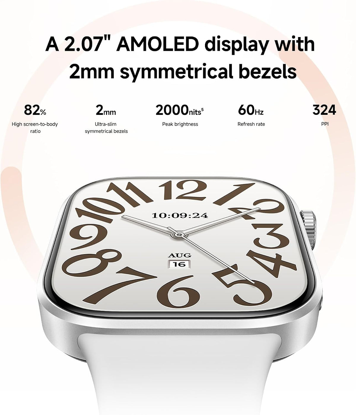 XIAOMI REDMI Watch 6 Smart Watch GPS 5ATM 24-Day Battery 2.07" AMOLED