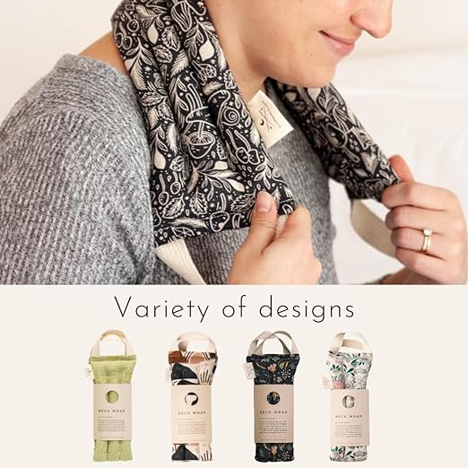 Slow North Hot & Cold Neck Shoulder Wrap: Natural Relief from Shoulder an...