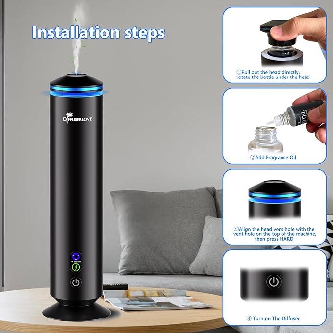 Diffuserlove Full Metal Body Waterless Scent Diffuser