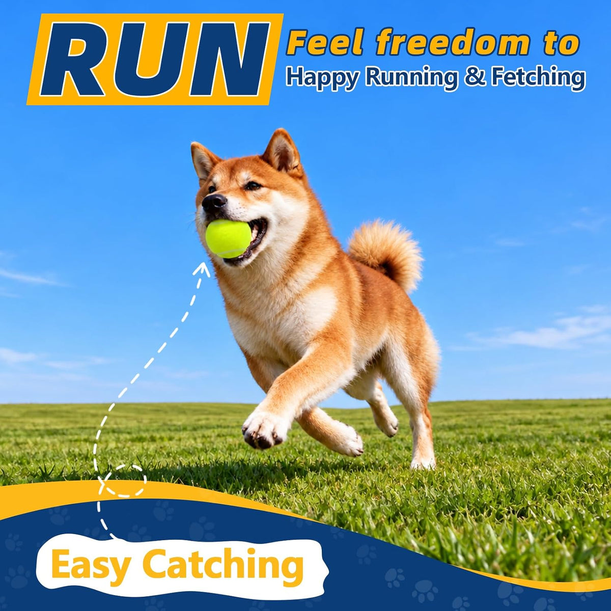 SHYUJAJIE Dog Balls,36 Pack 2.5 inch Tennis Balls for Dogs
