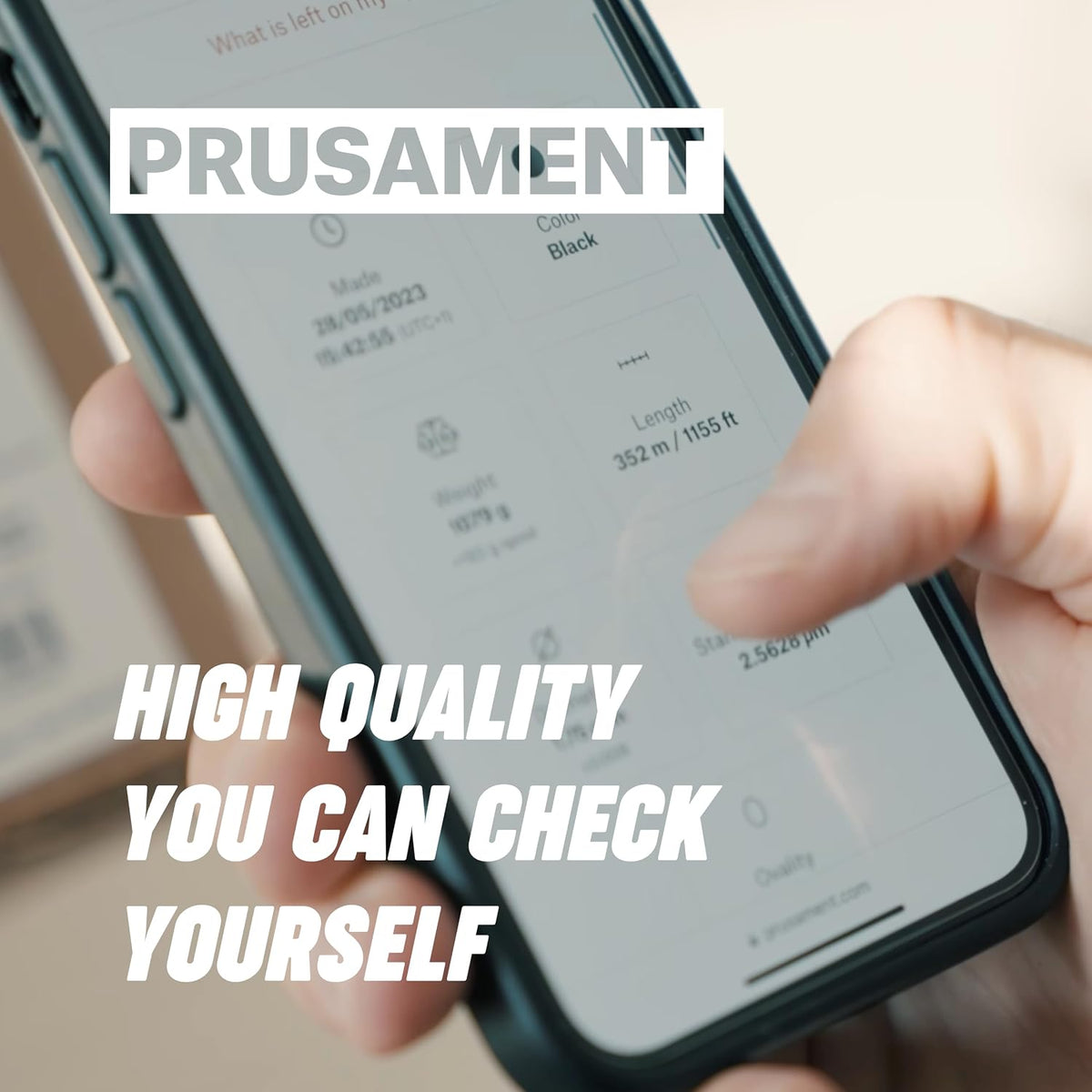 Prusament PETG Prusa Orange 1.75mm 1kg 3D Printer Premium Filament