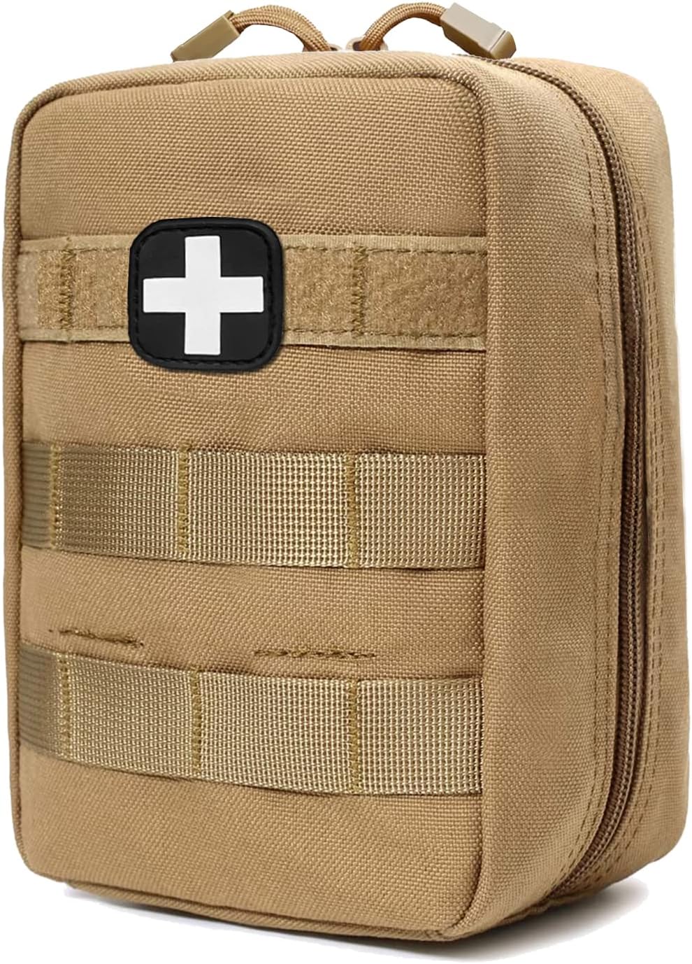 First Aid Kit EMT Medical IFAK Pouch Molle Tactical Med Emergency Bag Tan
