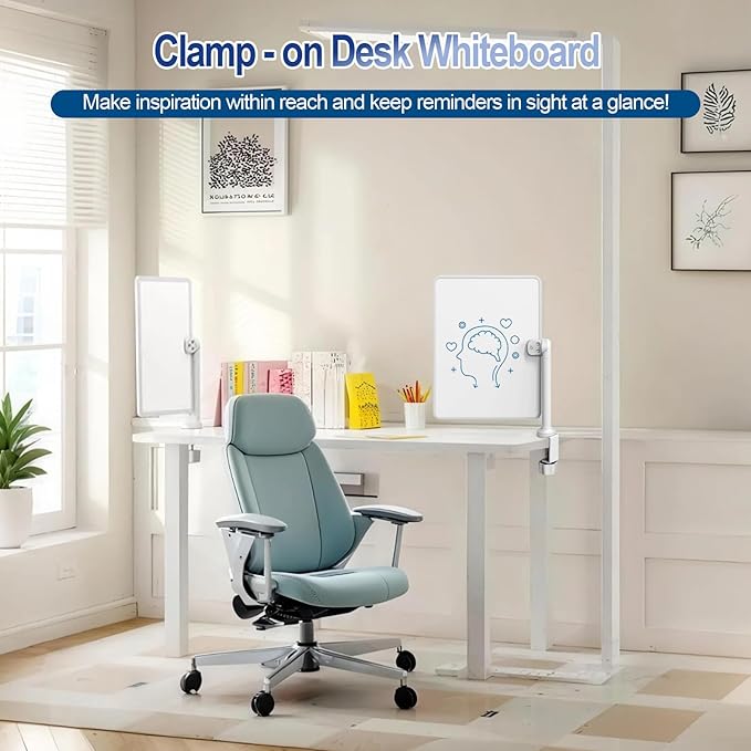 Double-Sided Desk Whiteboard (2-Pack)