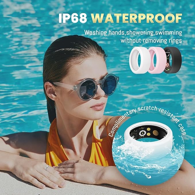 Smart Ring For Women Men, Health Tracker
