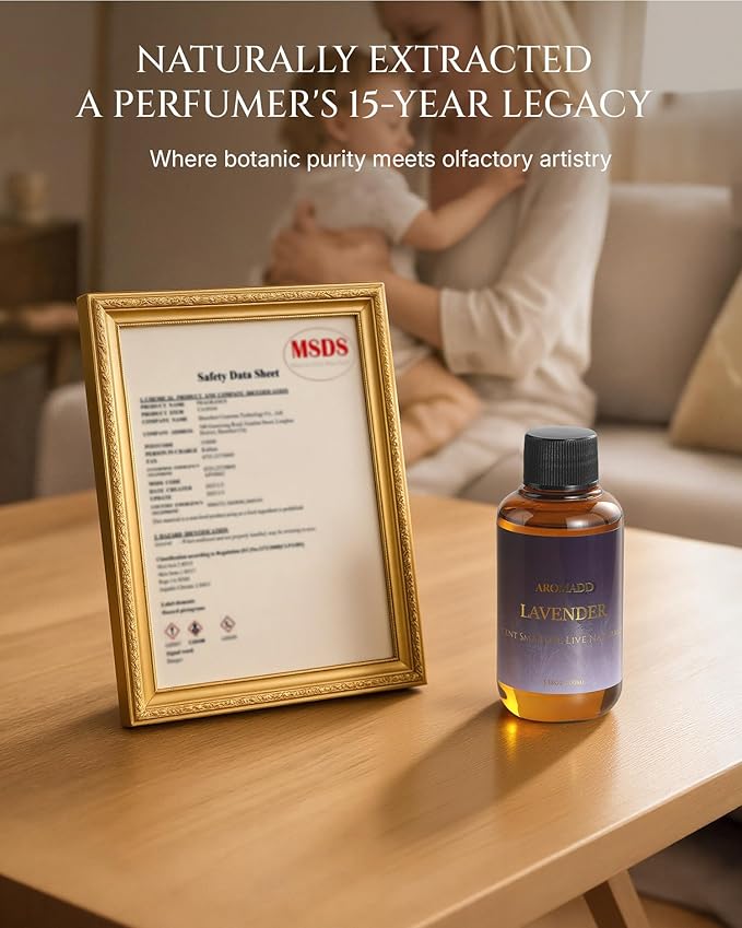 Aromadd Lavender Diffuser Oil Inspired by Luxury Hotel Scent, Essential Oils